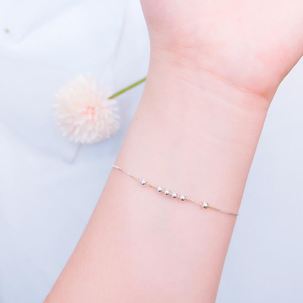 Lắc tay bibi silver - lắc tay s925 bạc cao cấp - lắc tay bi -