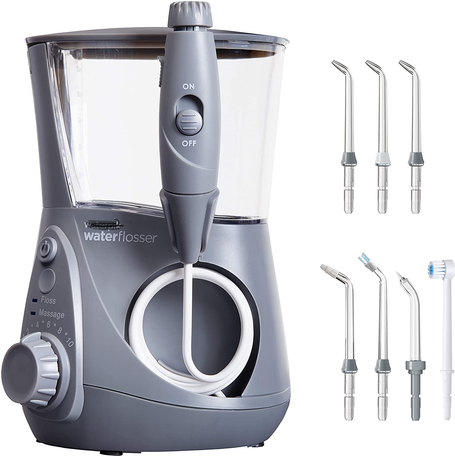 MÁY TĂM NƯỚC WATERPIK WP-667EU ULTRA PROESSIONAL MÀU XÁM