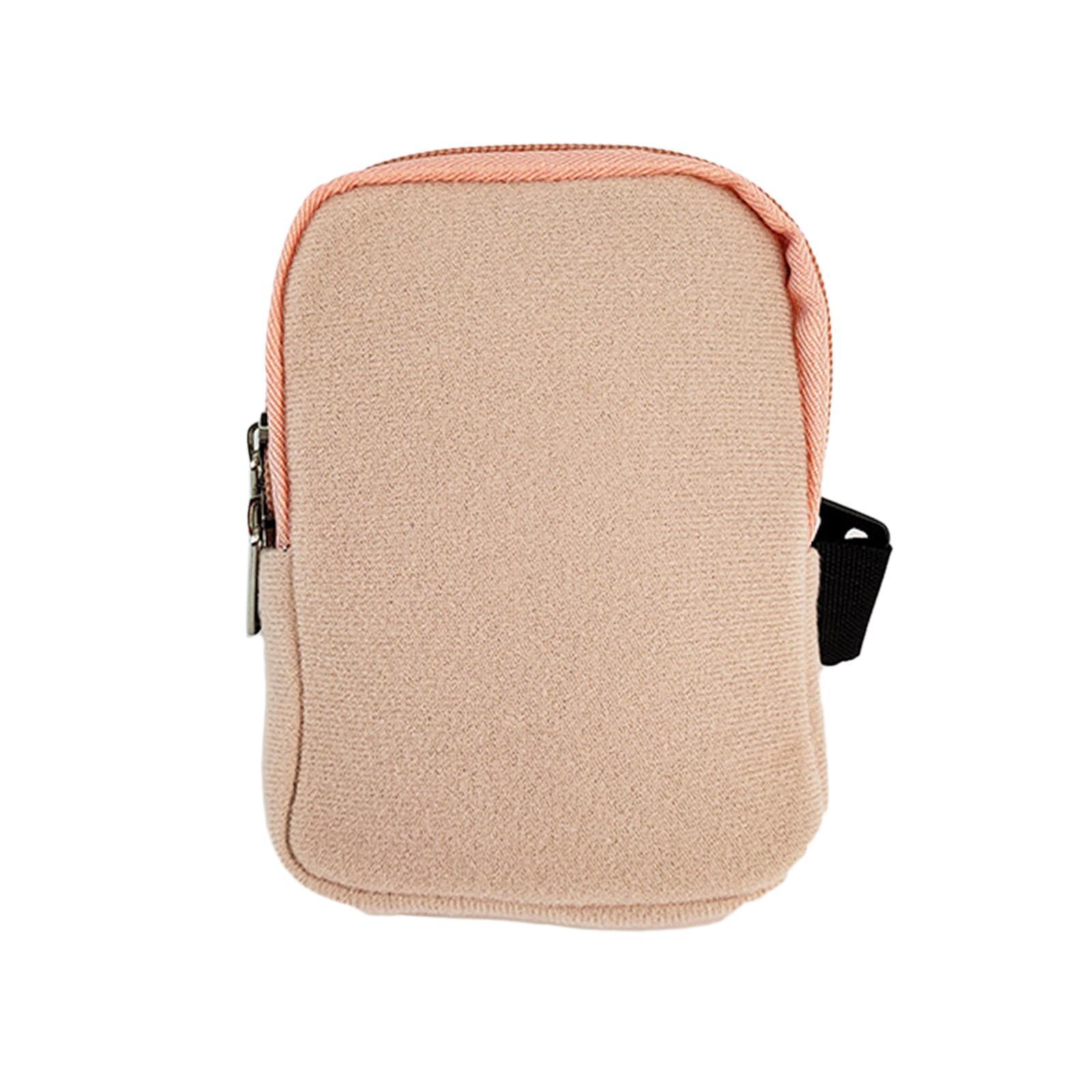Water Bottle Pouch Zipper Pouch with Adjustable Band Durable Practical Women Men Belt Bag Tumbler Pouch for Jogging Hiking Travel Gym
