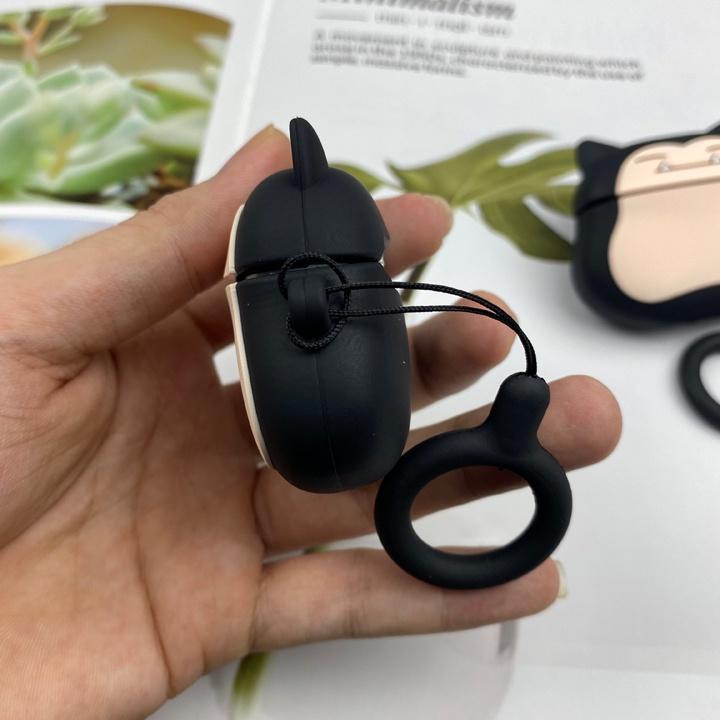 Bao Case, Vỏ ốp bảo vệ hộp tai nghe dành cho airpod 3 hình Snorlax Pokémon dễ thương - Mã TZAP385