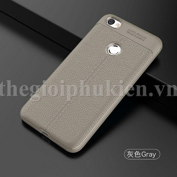 Ốp lưng Xiaomi Redmi Note 5A silicon giả da Auto Focus