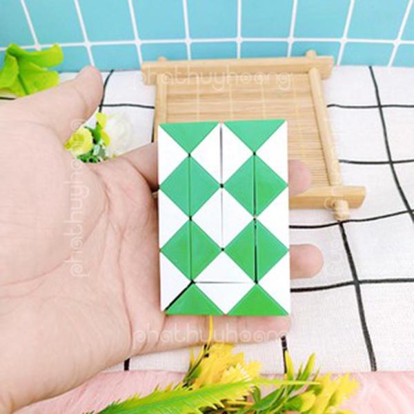 2 Rubik rắn 24 đốt độc đáo, phát triển sáng tạo cho bé