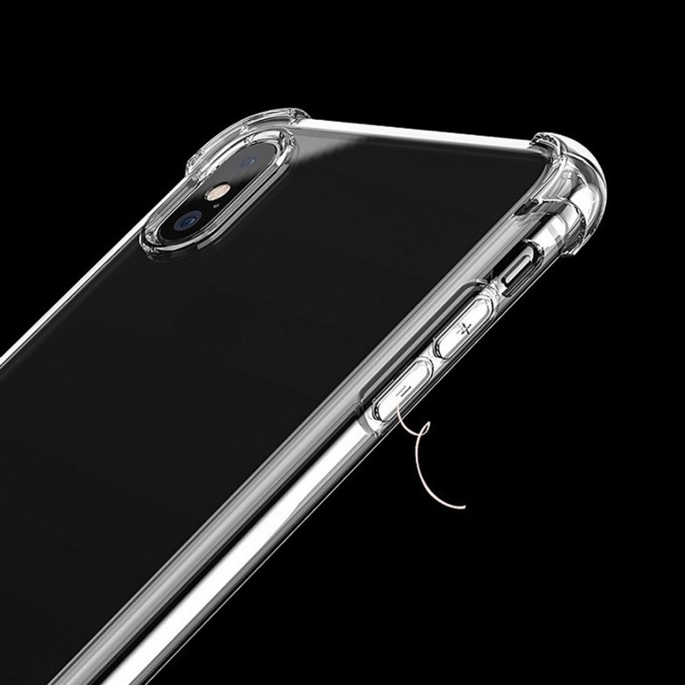 Ốp lưng chống sốc dẻo trong suốt dùng cho iphone X/ XS - Hàng chính hãng