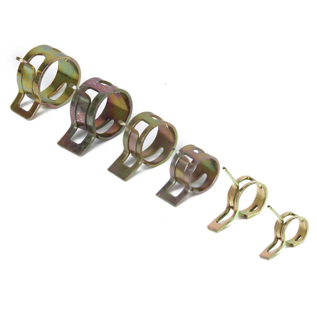 20 pcs Spring Fuel/ Silicone Vacuum Hose Pipe Clamp Low Pressure Air Clip Clamp