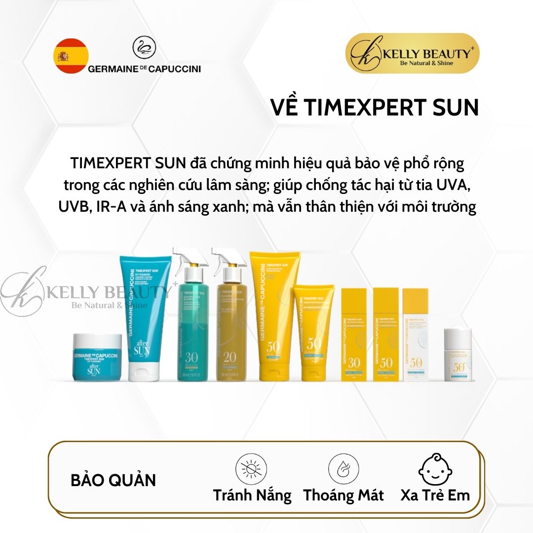 Kem Chống Nắng Sinh Học Germaine Timexpert Sun Anti-Ageing Protective Cream SPF 50 - Kelly Beauty