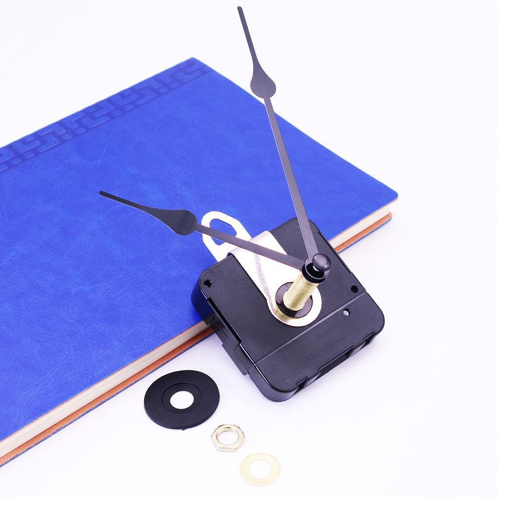 4X Black Wall Clock 3268 Movement Mechanism Hands Wall Repair Tool Parts
