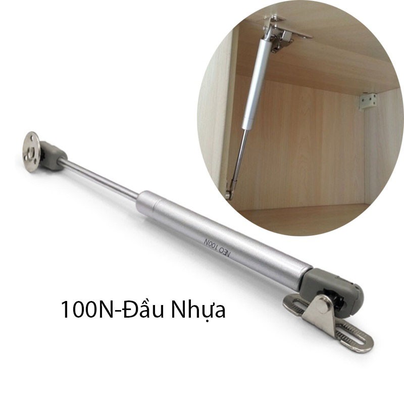 Pittong - Thanh Chống Tay Nâng Hỗ Trợ Nâng Hạ Cửa Tủ Tiện Lợi (Lực Nâng 100N = 10Kg)