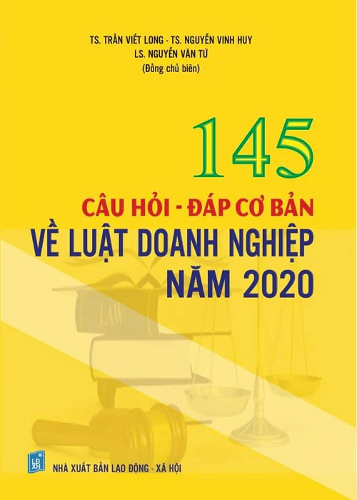 Combo 2 cuốn sách Luật Doanh Nghiệp (Hiện Hành) (Sửa Đổi, Bổ Sung Năm 2022) + 145 câu hỏi - đáp cơ bản về luật doanh nghiệp năm 2020