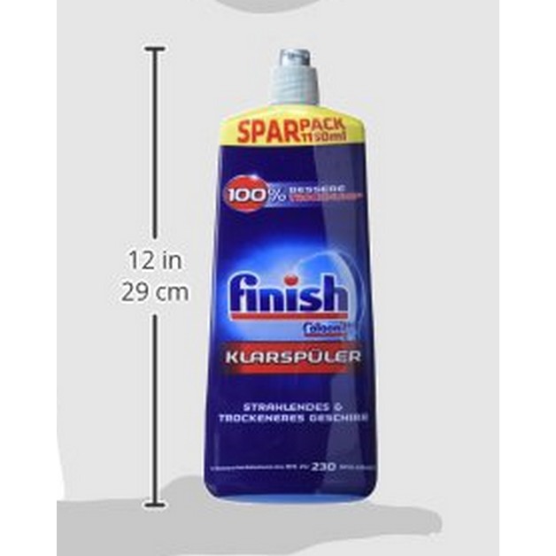 Nước làm bóng Finish 1150ml tặng túi zip 3 kẹo Senjaku Nhật Bản