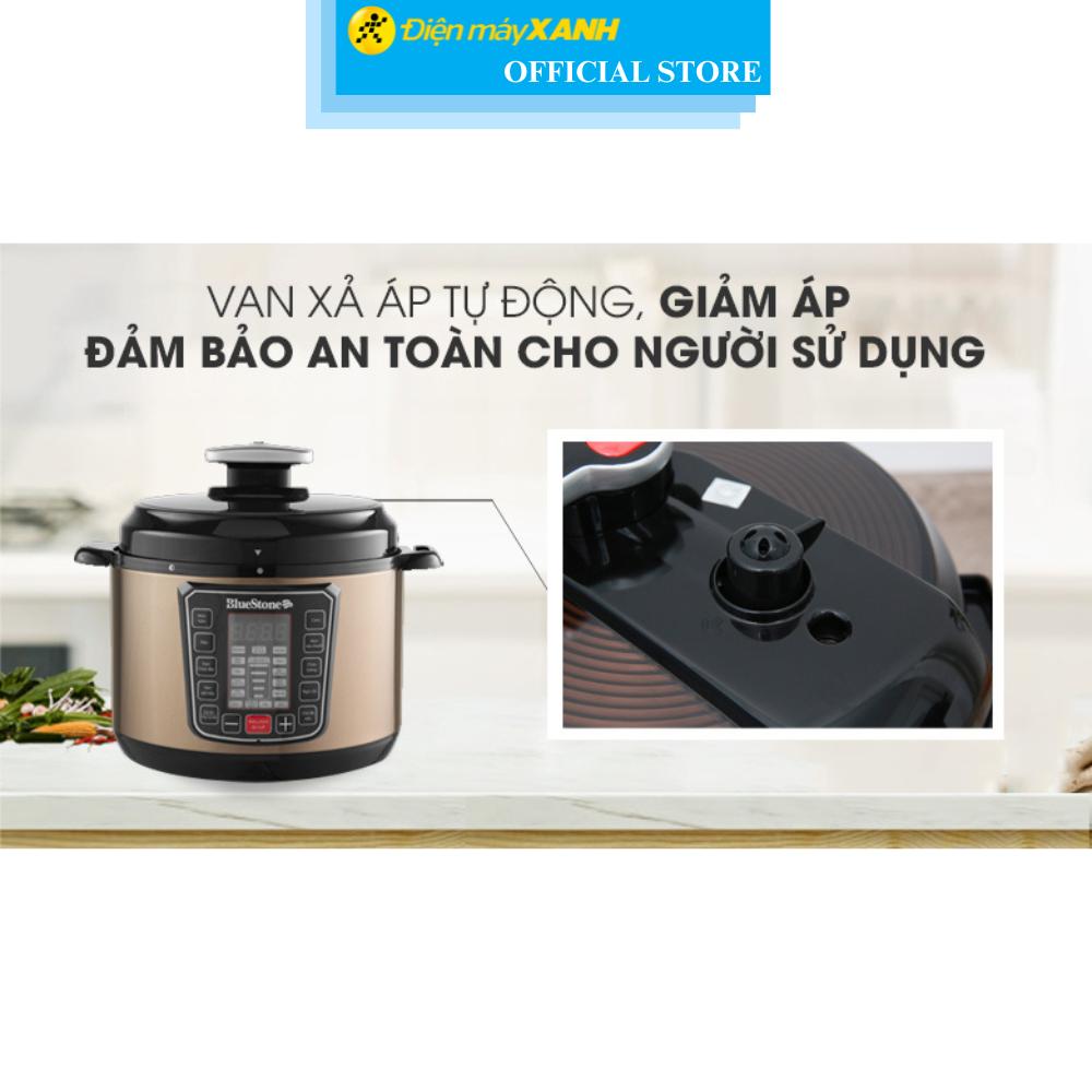 Nồi áp suất điện Bluestone PCB-5753 5 lít - Hàng Chính Hãng