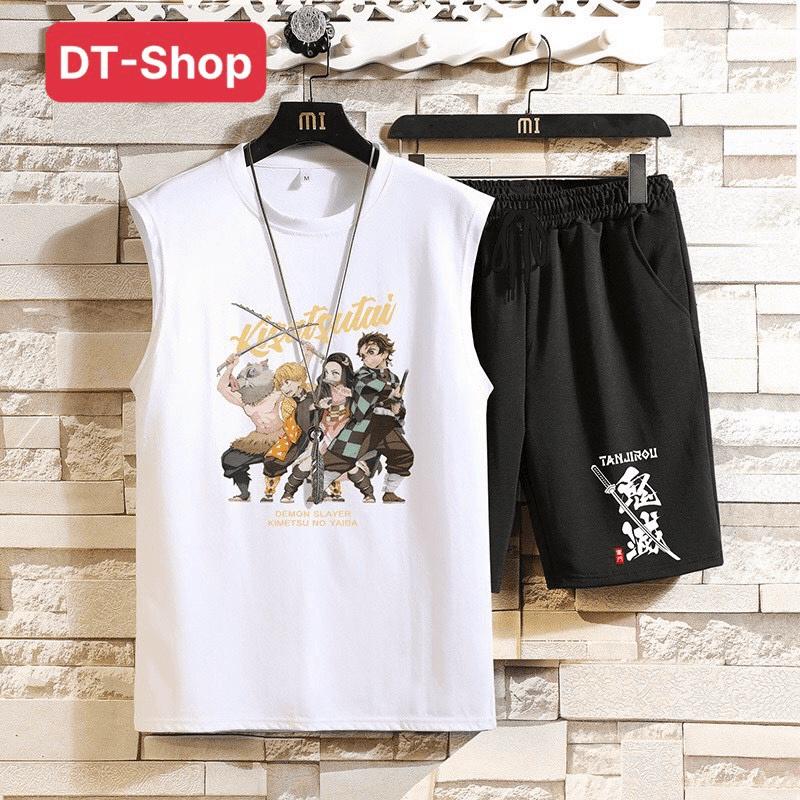 Đồ Bộ Nam KISATSUTAI Sát Nách FREESHIP Bộ Thể Thao Nam Mặc nhà ngủ siêu mát mùa hè phong cách trẻ trung DT-Shop - Hàng