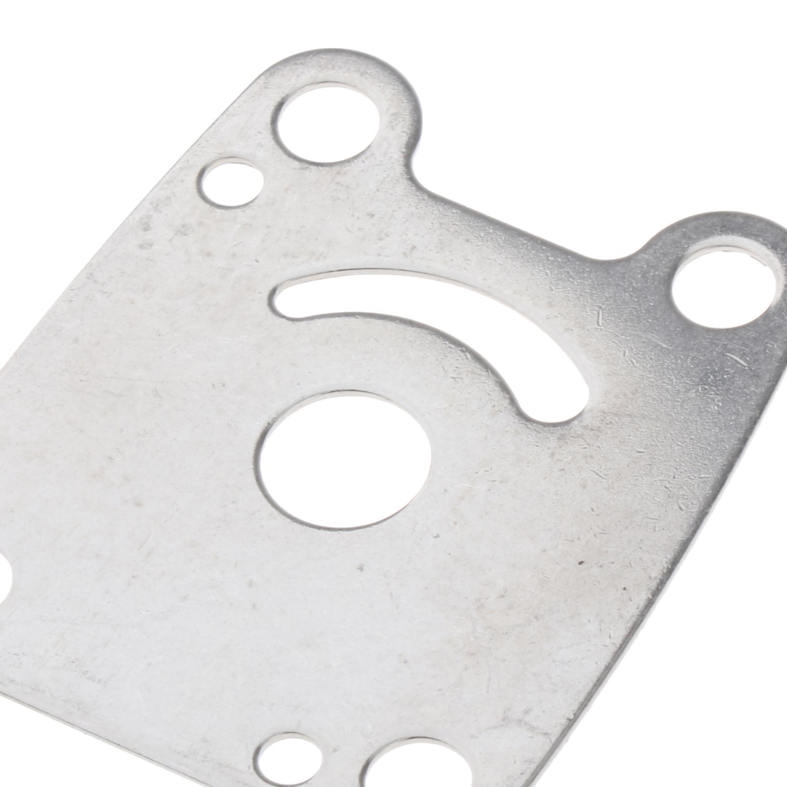 Outboard Water Pump Wear Plate Parts 6E0-44323-00 Wear Resistant Easy Installation Repair Accessories for 2  5HP 6HP