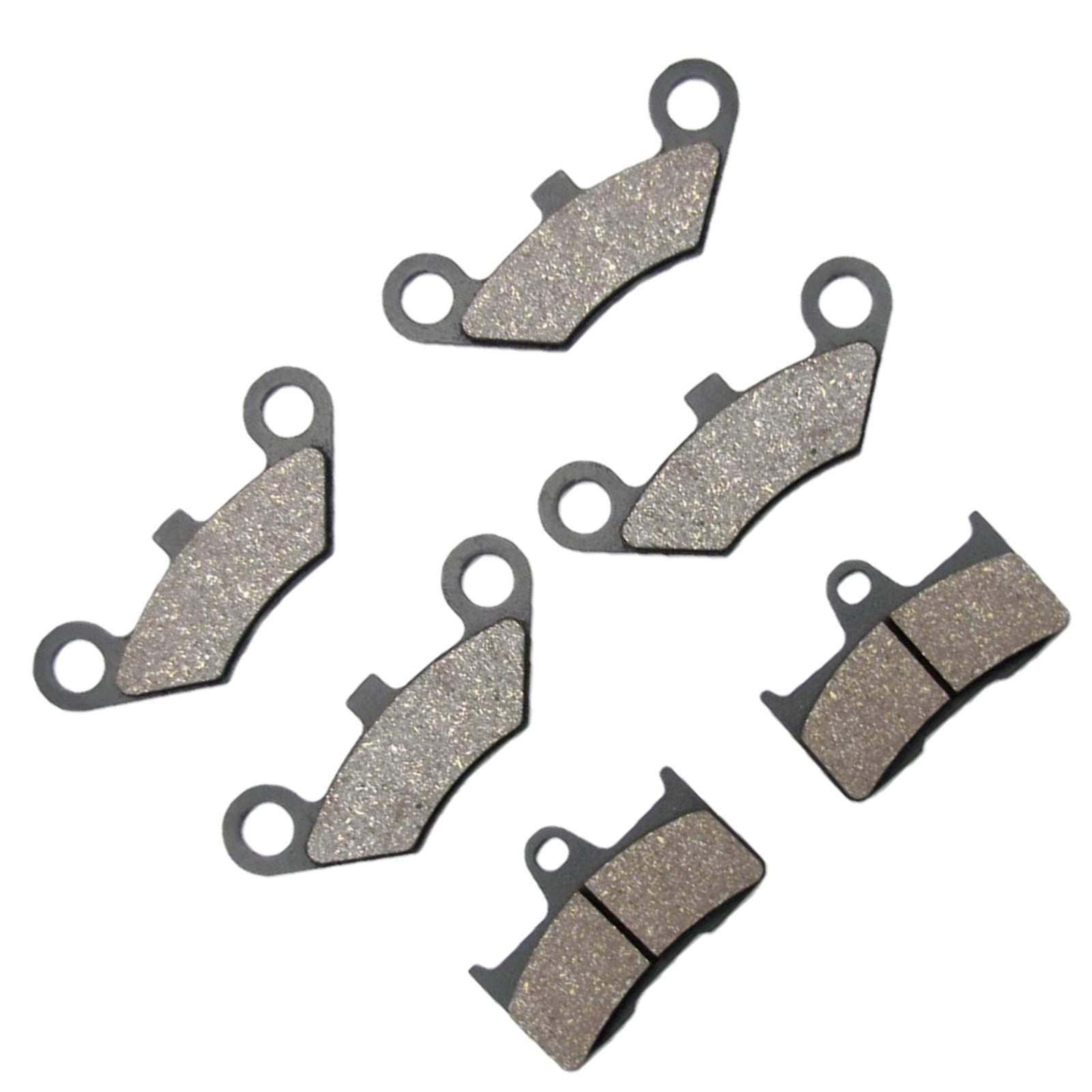 3X Front Rear Brake Pads for CF500 CF600 X5 X8 U5 ATV (3 Pairs