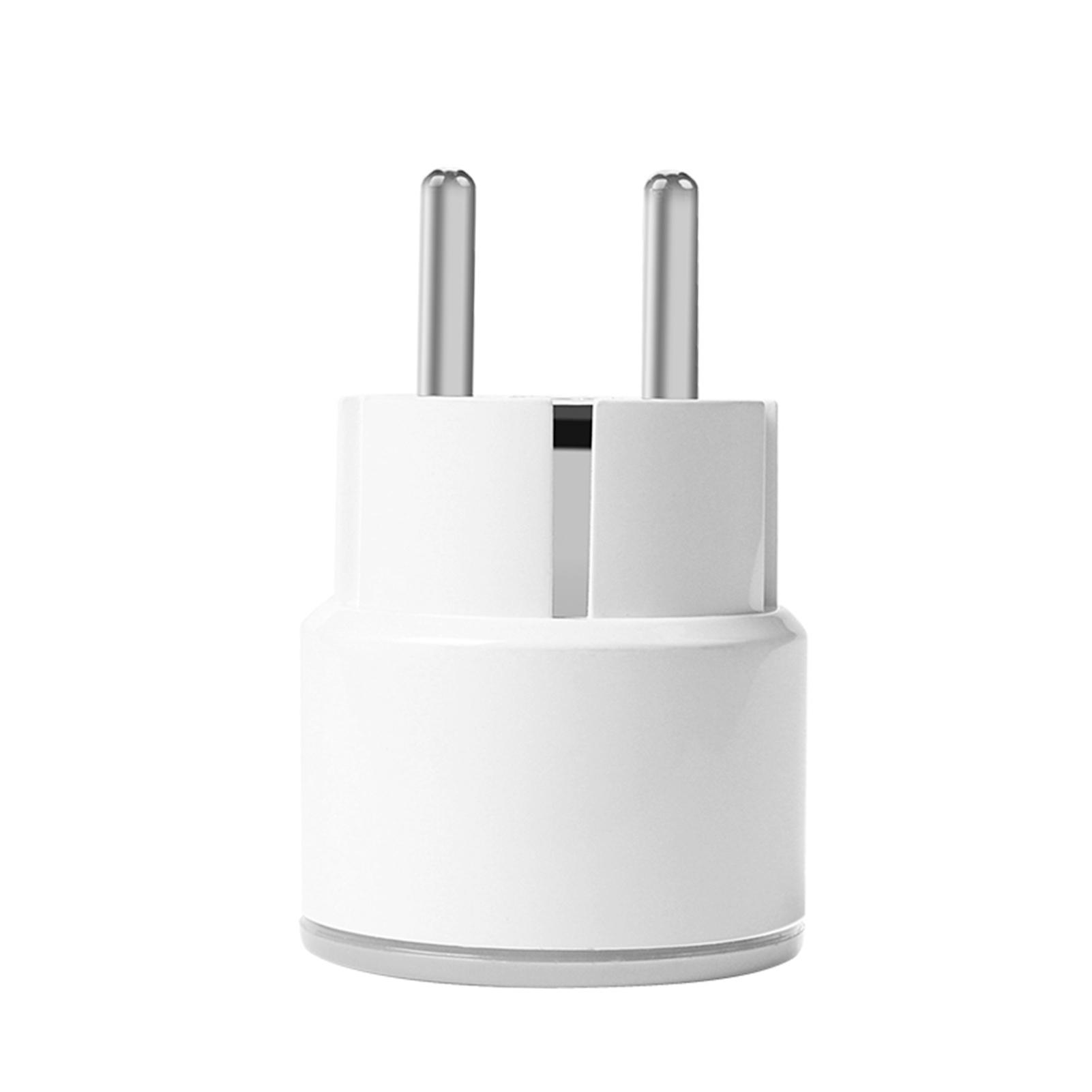 Ổ cắm Wi-Fi thông minh Ổ cắm Wifi không dây Ứng dụng Điều khiển từ xa Điều khiển bằng giọng nói Hẹn giờ Lịch trình Ổ cắm âm tường thông minh Ổ cắm 16A 3680W Trắng