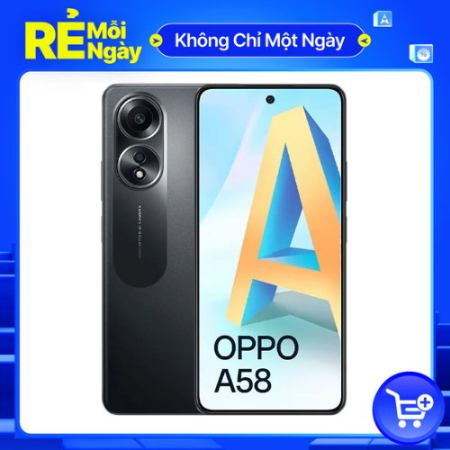 Điện Thoại Oppo A58 6GB/128GB - Hàng Chính Hãng