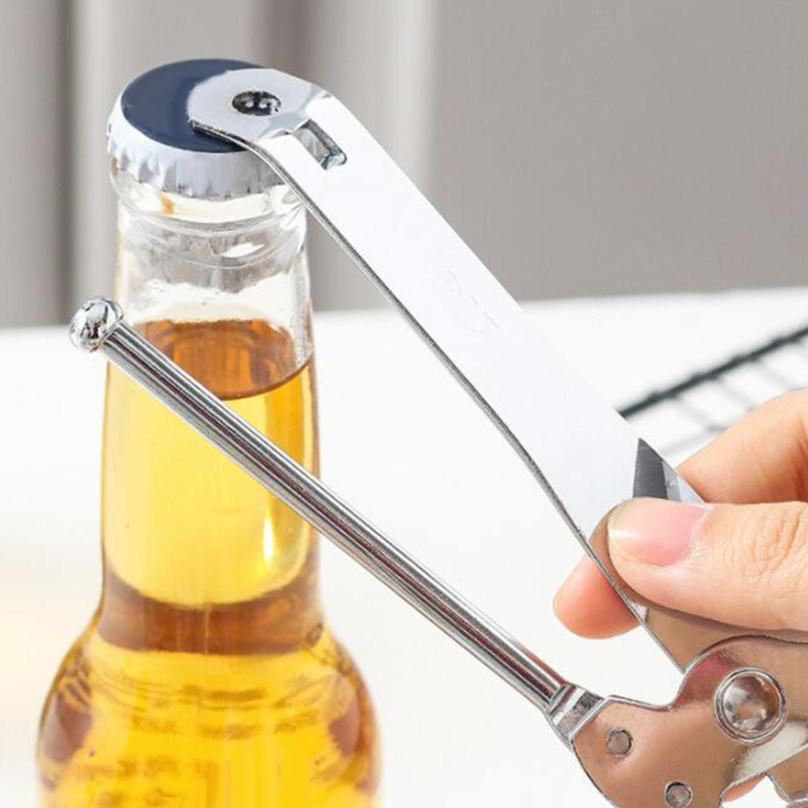 Manual Can Opener Portable Kitchen Cooking and Can Opening for Beverage Tin, Drinking Cans