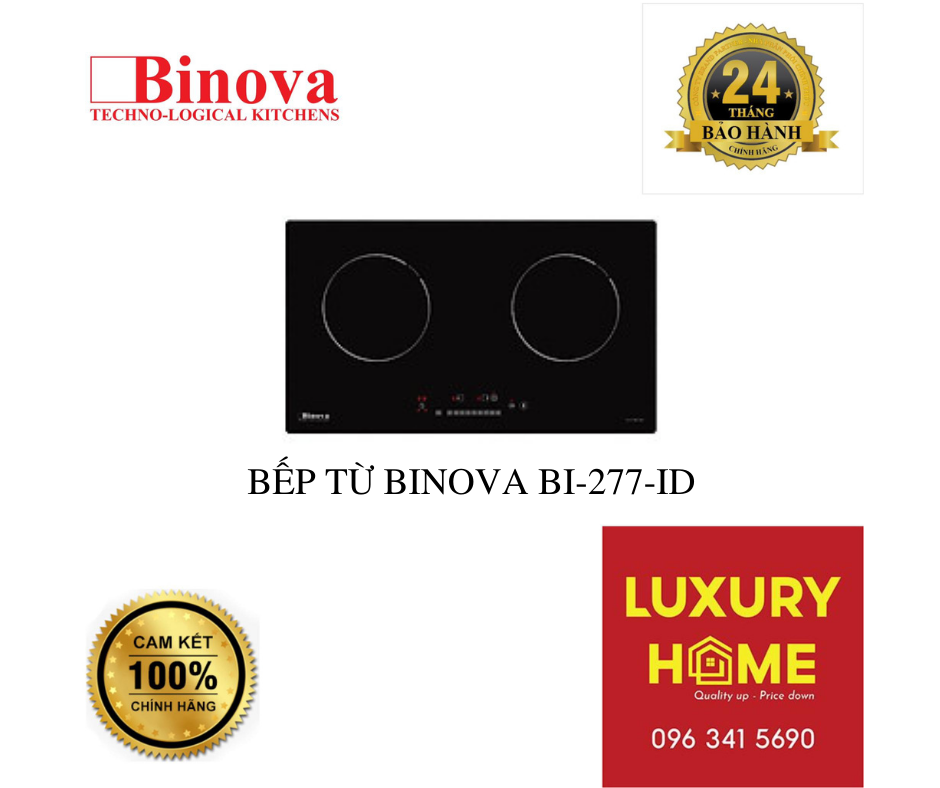 BẾP TỪ BINOVA BI-277-ID - Hàng chính hãng