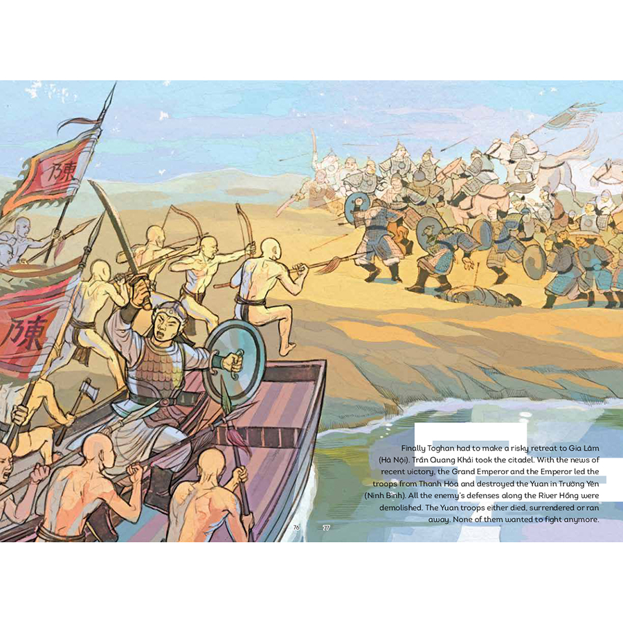 A History Of Vn In Pictures: The Second Victory Against The Mongols (In Colour)