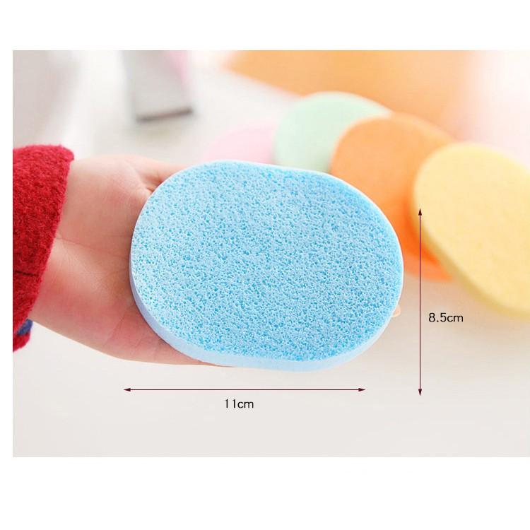 Combo 5 Bông mút rửa mặt siêu dày