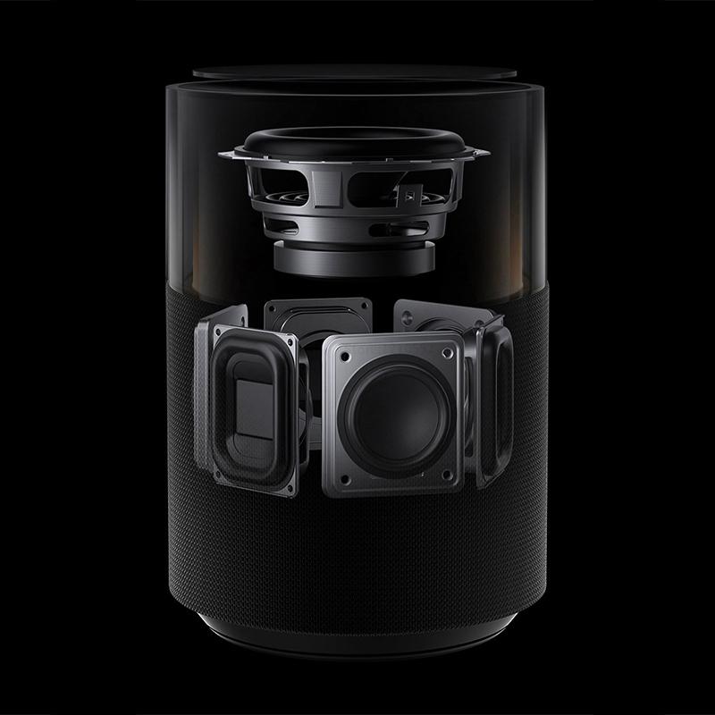 Bản gốc Xiaomi Sound Pro High Fidelity 7-UNIT Cấu hình âm thanh âm thanh âm thanh 55W Bluetooth 5.1 Harman Audioefx Color: Black Woofer Size/Full-Range Size: US Adapter