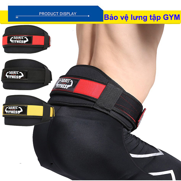 Đai Lưng Mềm Tập GYM Aolikes Fitness AL-7983