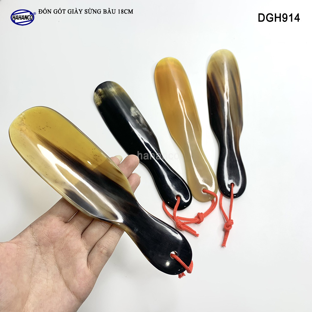 Đón Gót Giày Bằng Sừng Liền Khối Cứng Chắc Bền Bóng Đẹp Cho Giày Nam &amp; Nữ - DGH914