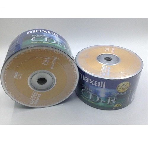 Đĩa trắng CD Maxell (Hộp 50c) - JL - HÀNG CHÍNH HÃNG