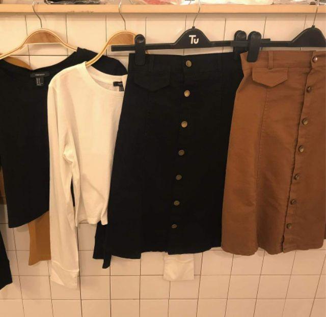 Áo tay dài form croptop