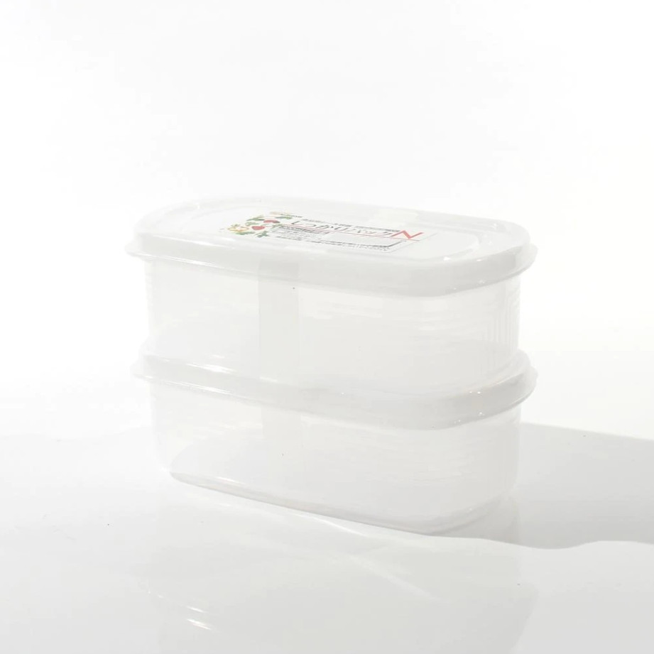 Hình ảnh Set 02 hộp đựng thực phẩm Nakaya Firm Pack N 300ml x2 - Hàng nội địa Nhật Bản (#Made in Japan) |#K169| |#300ml|