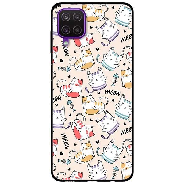 Ốp lưng dành cho Samsung A12 - A20 / A30 - A20s mẫu Mèo Meow