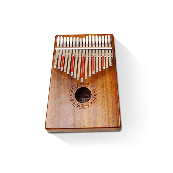 Đàn Kalimba 17 Phím Gỗ Koa Kèm Gecko K17K Kèm Hộp Đựng