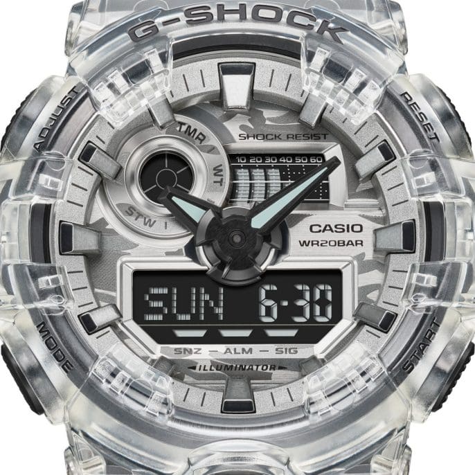 Đồng Hồ Casio G-Shock Nam Dây Nhựa GA-700SKC-1ADR