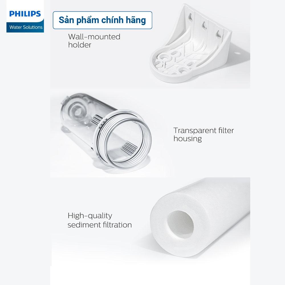 Bộ tiền lọc làm mềm nước Philips AWP1808 [HÀNG CHÍNH HÃNG]