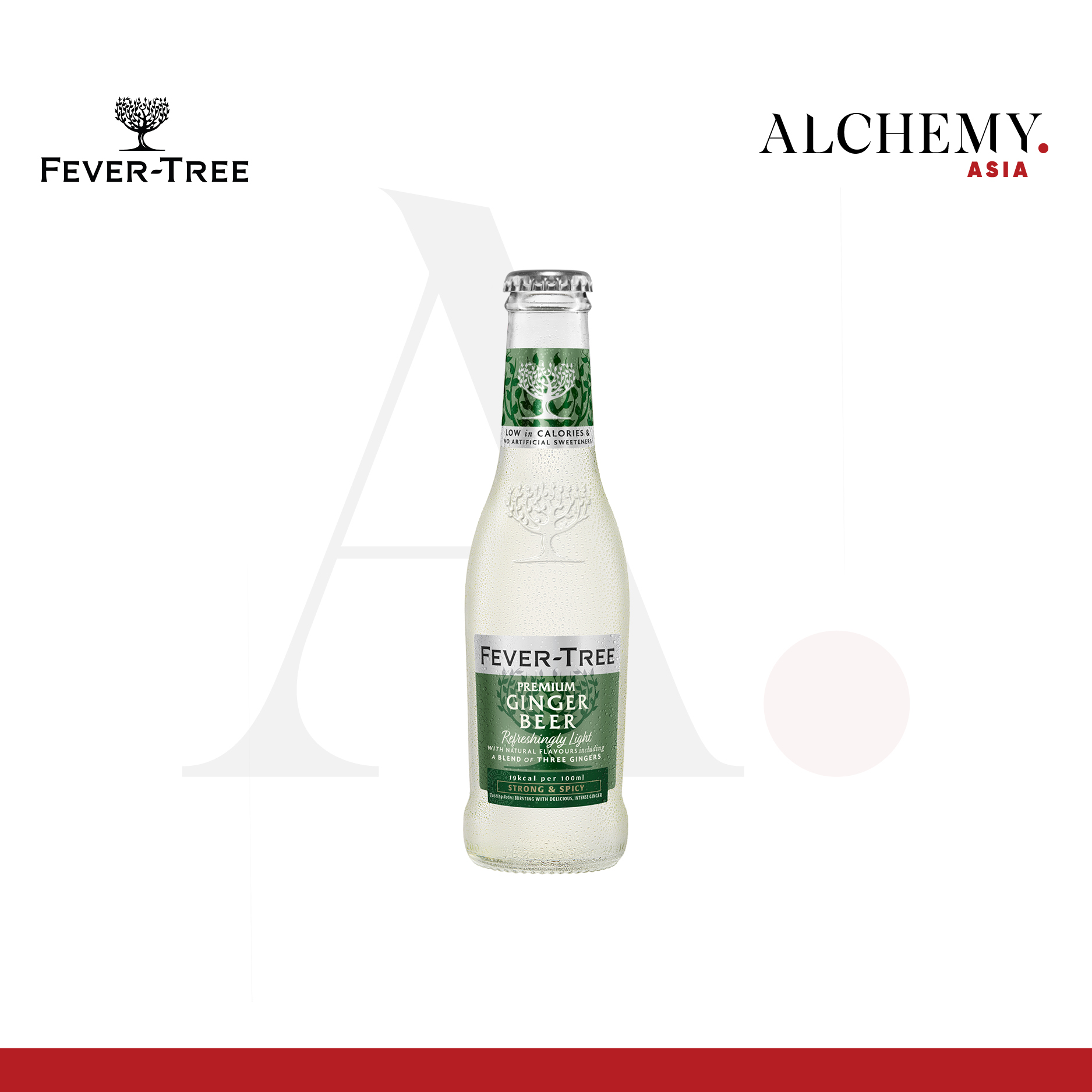 Nước giải khát có ga Fever Tree Premium Ginger Beer 4x0.2L