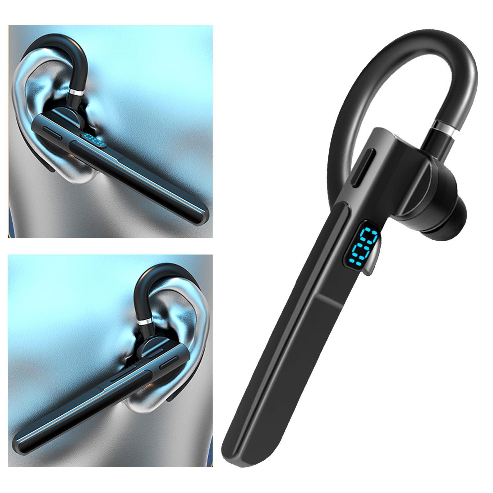 Single Ear Hook Earpiece Lightweight Durable for Hiking Bicycling Workout