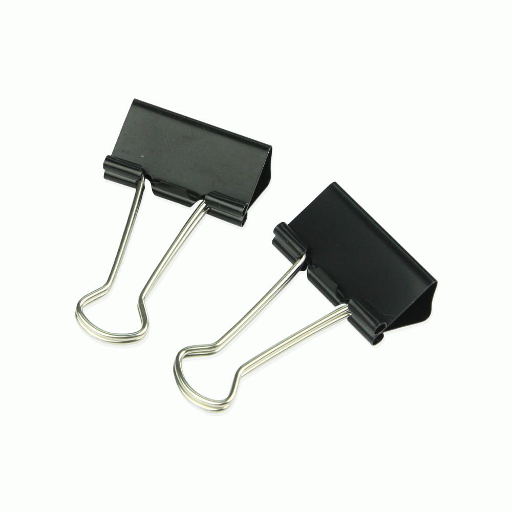 Kẹp bướm, kẹp giấy đen Hồng Hà 32mm 6635
