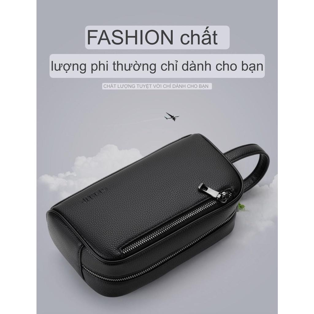 Ví Cầm Tay Nam Cao Cấp.Clutch Cầm Tay Dạng Hộp.7206