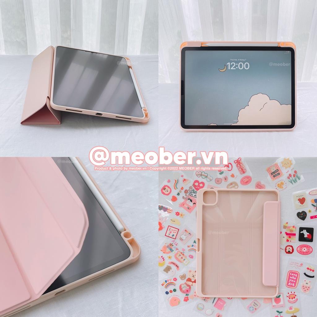 Bao da nam châm iPad, tháo rời 2 mảnh cho Pro 11, Mini 6, Air 4 5, 10.2 inch - Có khe sạc bút, mặt lưng trong