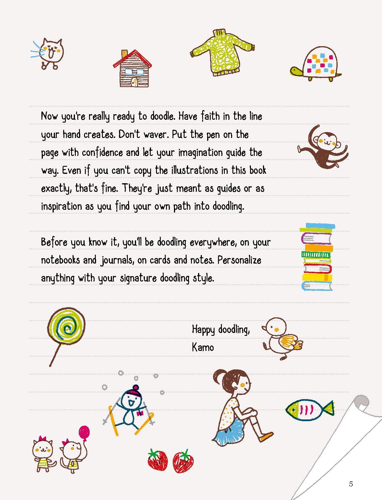 How To Doodle Everywhere : Cute &amp; Easy Drawings For Notebooks, Cards, Gifts And So Much More