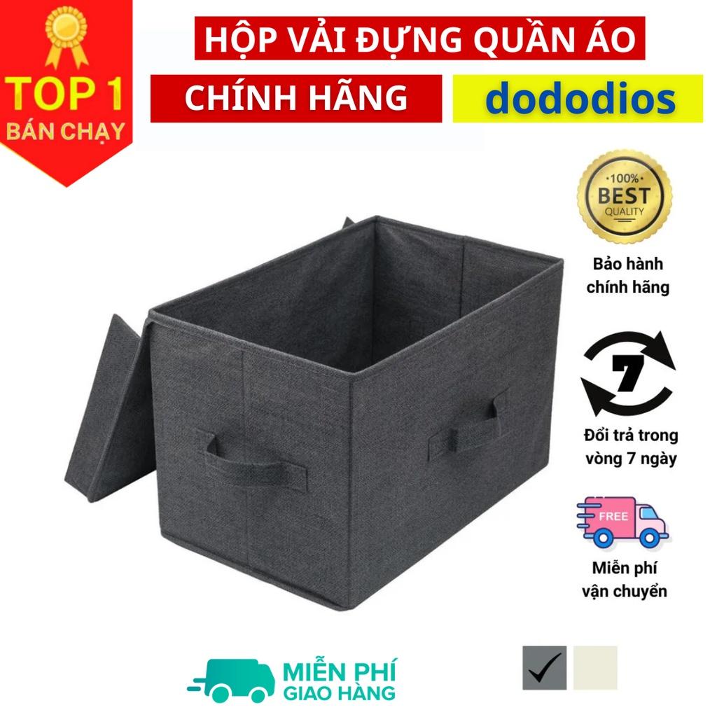 Hình ảnh Hôp vải nắp liền đựng quần áo, đựng đồ chơi, đồ dùng trong nhà, hãng Yamazen xuất Nhật DoDoDios House