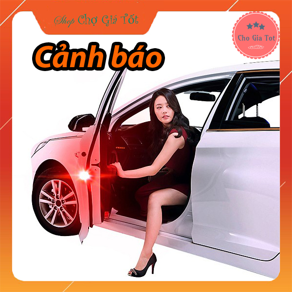 Bộ 2 đèn Led CẢNH BÁO MỞ CỬA ô tô xe hơi