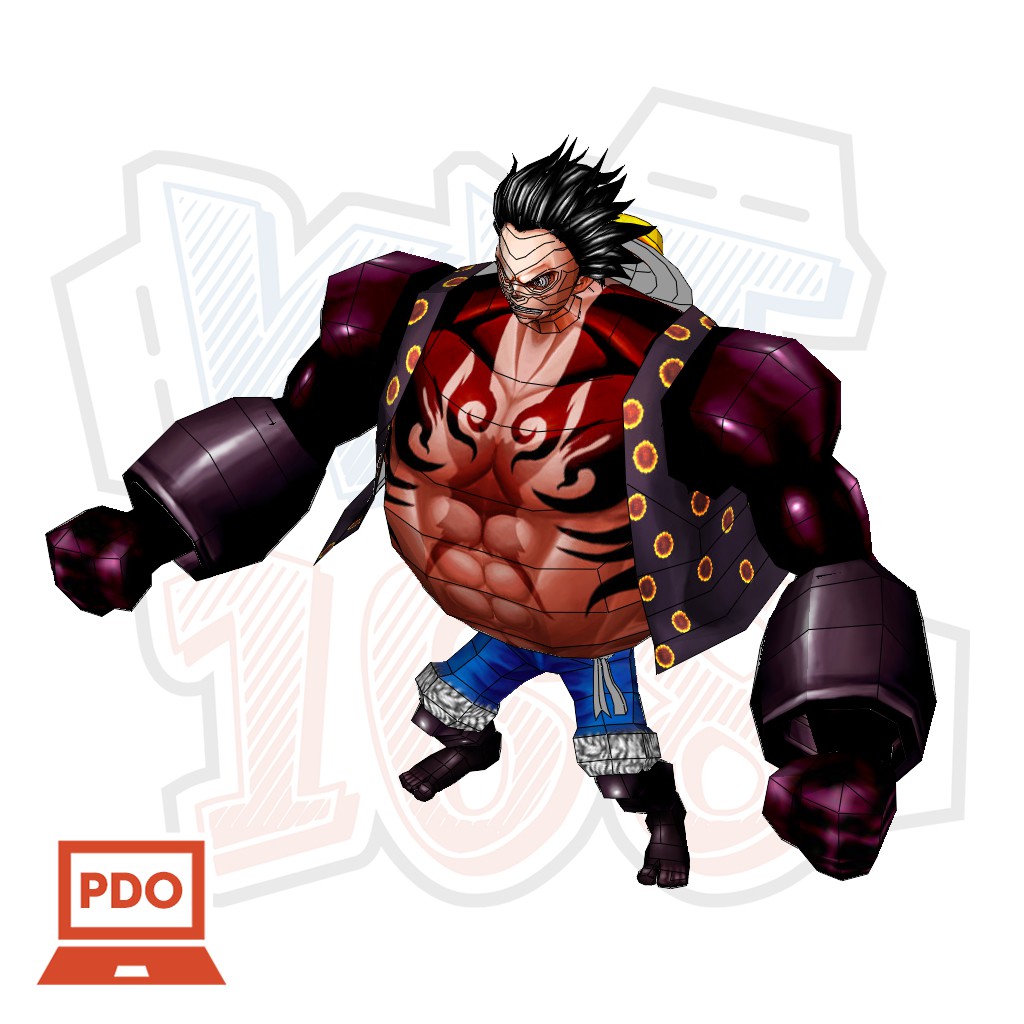 Mô hình giấy Chibi Monkey D Luffy ver 3  One Piece  Kit168 Shop mô hình  giấy