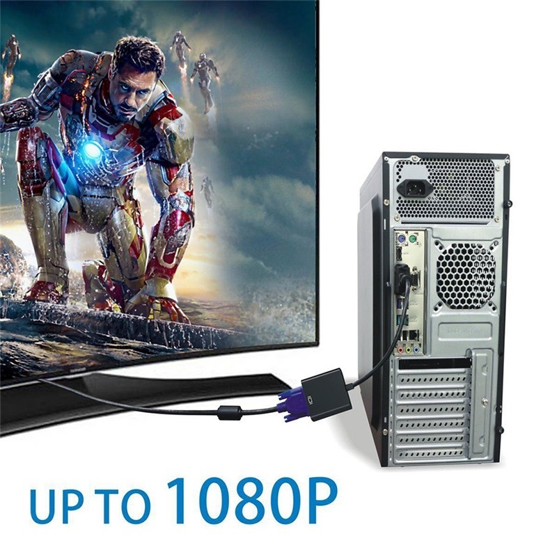 ROGTZ Cáp Chuyển Đổi DVI 24+1 Sang VGA Full HD 1080P - Hàng Nhập Khẩu