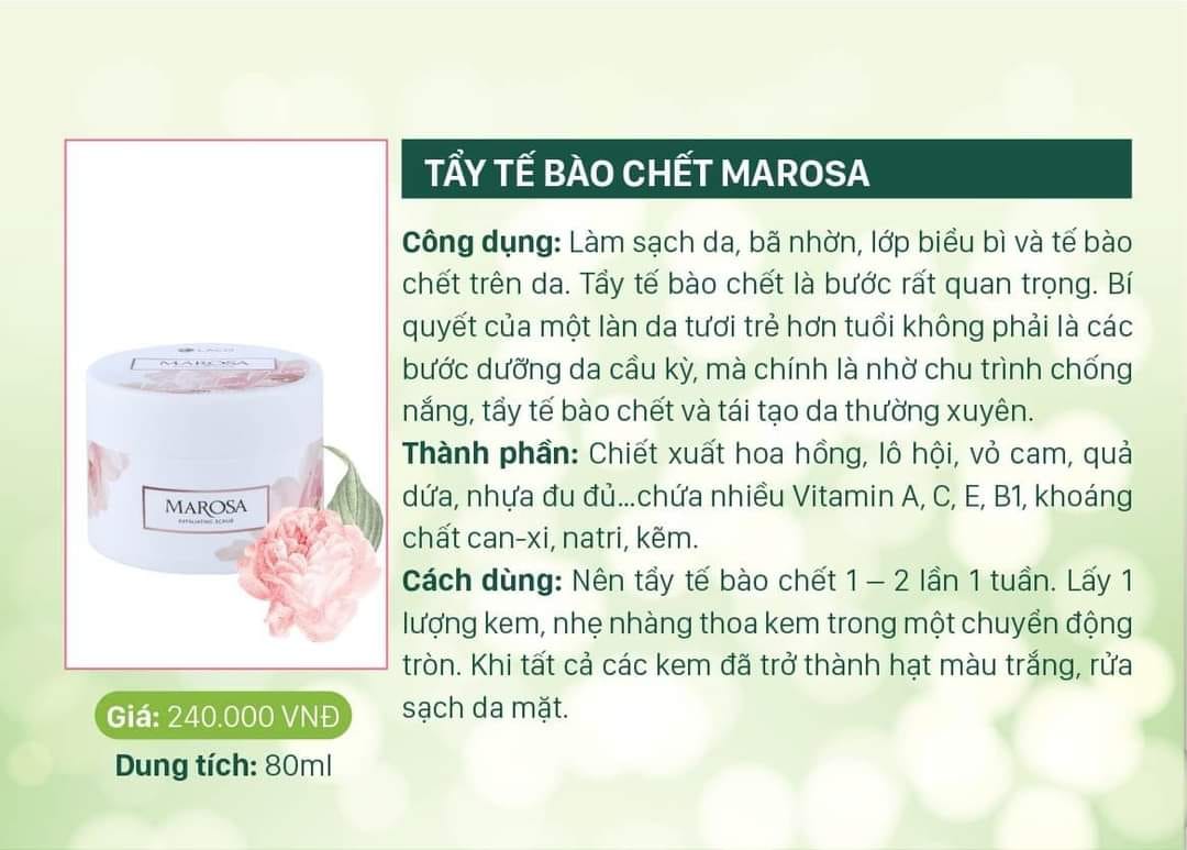 Tẩy Tế Bào Chết Laco Marosa Exfoliating Scrub