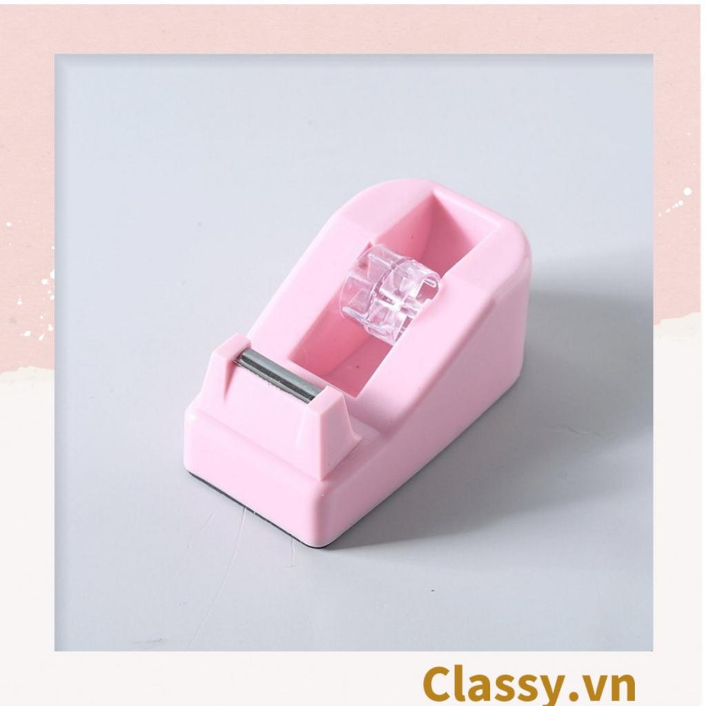 Bàn Cắt Băng Keo Để Bàn, Dùng Cho Băng Keo nhỏ 1Cm - 5Cm màu pastel PK1707