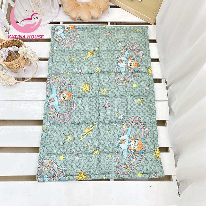 Nệm cho bé đi học mầm non tiểu học, vải Tencel mềm mịn, chống thấm – Katina House
