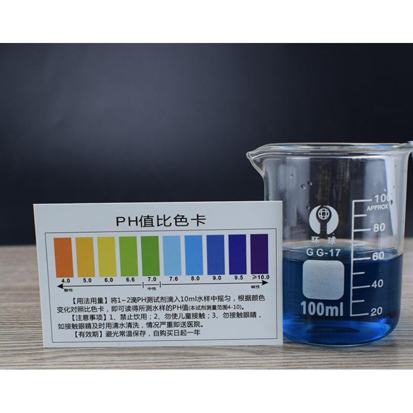 COMBO 5 Dung dịch đo ph 10ml - Cho kết quả nhanh và chính xác