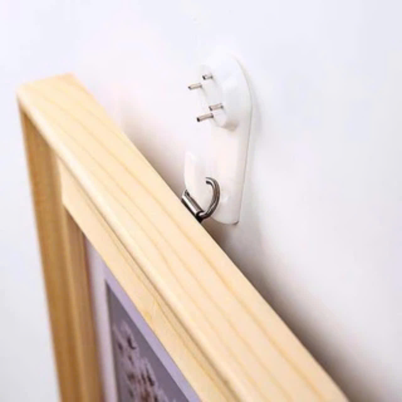 10 Móc Đóng Đinh 4 Chân, Móc Treo Đa Năng, Móc Treo Tranh, Ảnh, Chịu Lực Tốt, Chắc Chắn, Tiện Dụng. TakyHome 2221Set10
