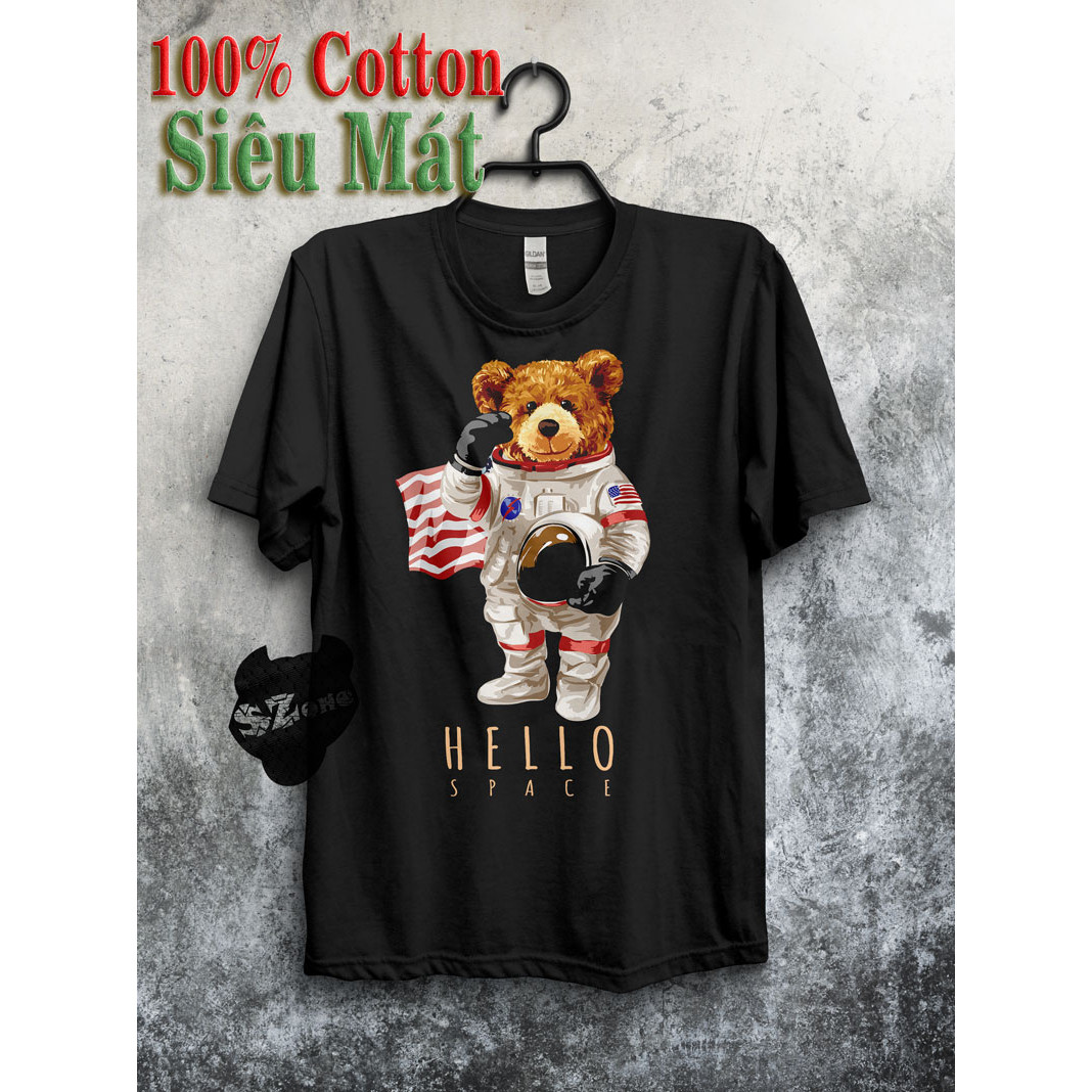 Áo Phông Nam Cotton 100% In Hình 3D Cao Cấp Có Big Size - Áo Thun Nam Ngắn Tay Chất Mát Mùa Hè SZone PM61