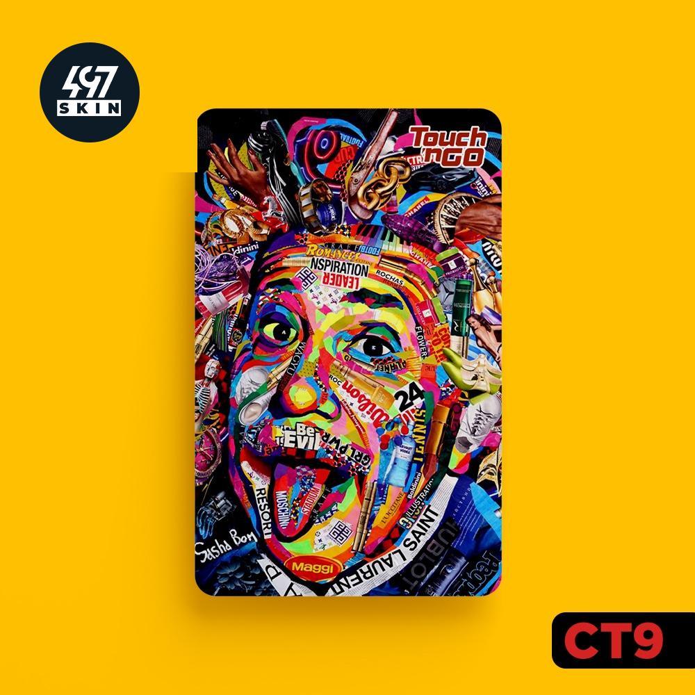 Skin Card Pop Art (Series 2) - Miếng Dán ATM, Thẻ Xe, Thẻ Từ, Thẻ Chung Cư - Chất Liệu Chống Xước - Chống Nước